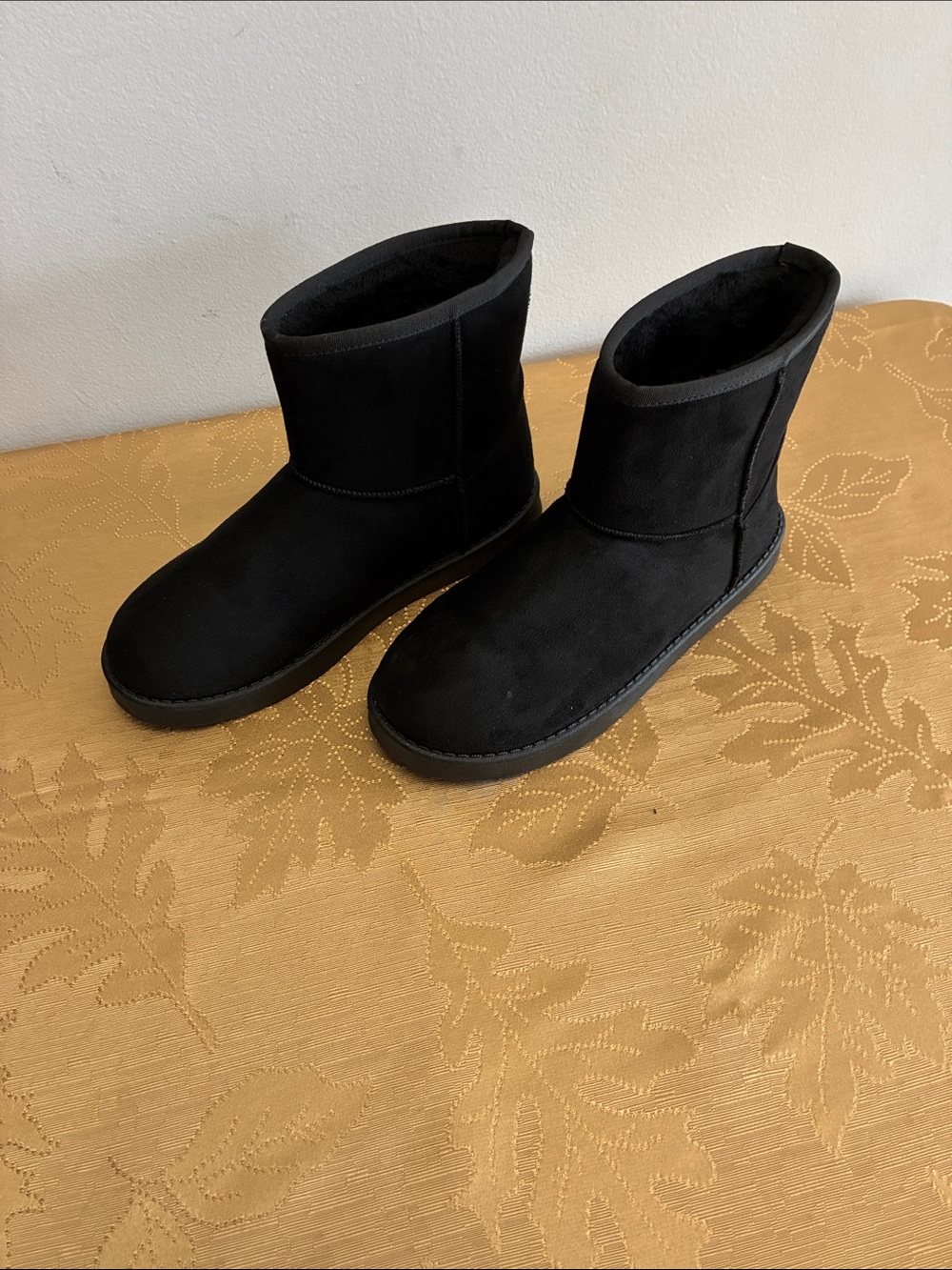 Xappeal Black Short Ankle Booties
